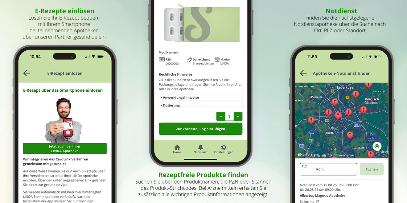 LINDA Apotheken App