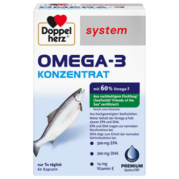 Doppelherz system Omega-3 Konzentrat