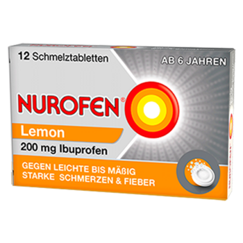 Nurofen 200 mg Schmelztabletten Lemon