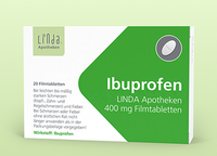 Packshot LINDA Ibuprofen 400 mg