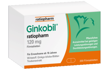 Ginkobil ratiopharm 120 mg Filmtabletten