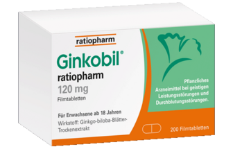 Ginkobil ratiopharm 120 mg Filmtabletten
