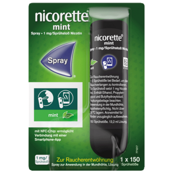 nicorette Mint Spray zur Raucherentwöhnung