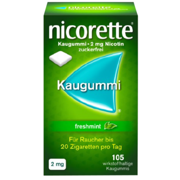 nicorette Kaugummi 2 mg freshmint