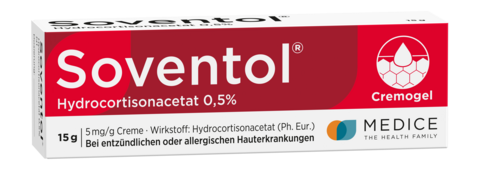 Soventol Hydrocortisonacetat 0,5 % 5 mg/g Creme