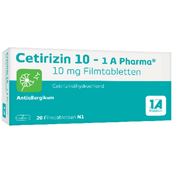 Cetirizin 10 – 1 A Pharma®