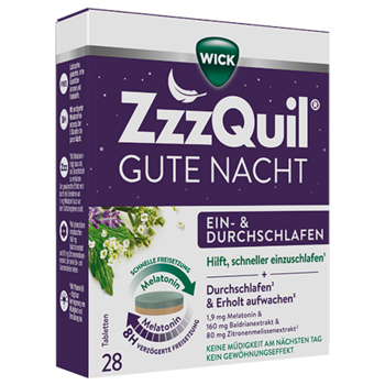 WICK ZzzQuil GUTE NACHT EIN- & DURCHSCHLAFEN