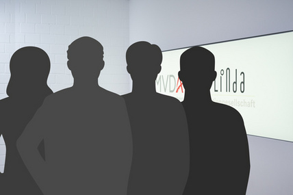 Schattenbild Gruppe