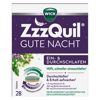 WICK ZzzQuil GUTE NACHT EIN- & DURCHSCHLAFEN