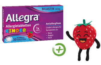 Allegra Schmelztabletten Kinder 20 St