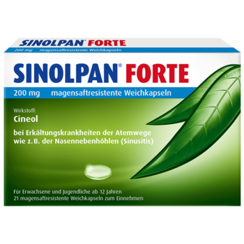 SINOLPAN forte 200 mg magensaftresistente Weichkapseln