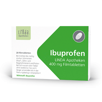 Ibuprofen LINDA Apotheken 400 mg Filmtabletten