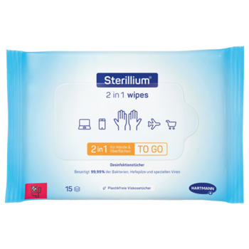 Sterillium 2in1 wipes