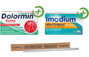 Dolormin Extra / Imodium Akut Lingual