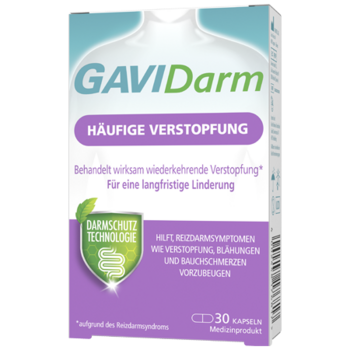 GAVIDarm Häufige Verstopfung gegen Reizdarm