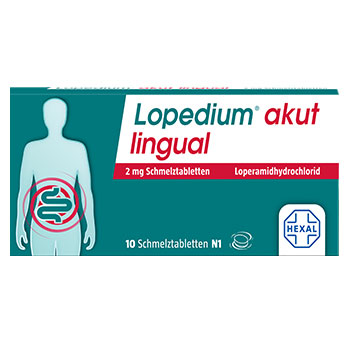 Lopedium® akut lingual 2mg Schmelztabletten