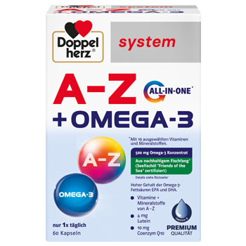 Doppelherz system A – Z + OMEGA-3 ALL-IN-ONE*