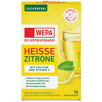 WEPA Heisse Zitrone zuckerfrei