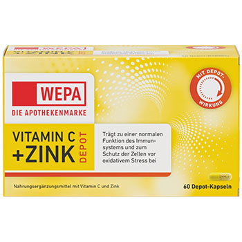 WEPA Vitamin C+Zink Depot