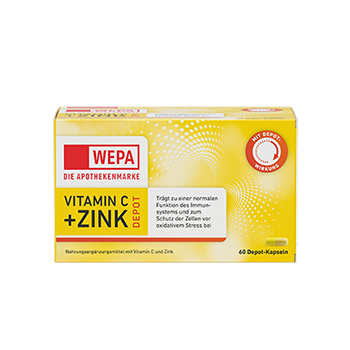 WEPA Vitamin C+Zink Depot
