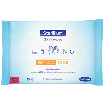 Sterillium 2 in1 wipes