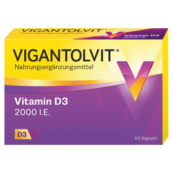 Vigantolvit 2000 I.E. Vitamin D3 60 Stück