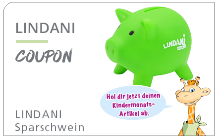 LINDANI Coupon für ein Sparschwein