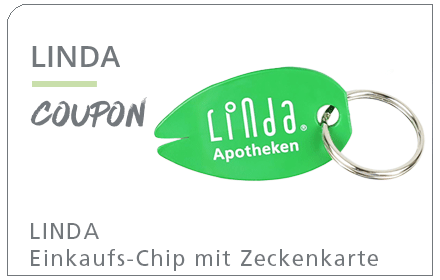 LINDA Coupon Mai Gratis Einkaufs-Chip mit Zeckenkarte