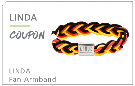 LINDA Coupons Juni 2026 Fanarmband Deutschland