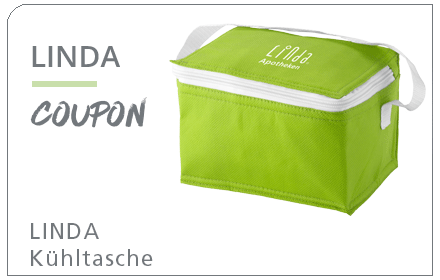 LINDA Coupon für eine Kühltasche