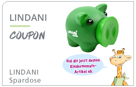 LINDANI Coupon Sparschwein