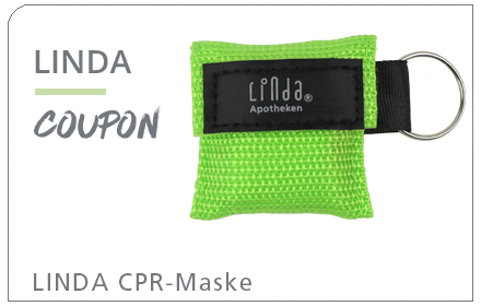 LINDA Coupon für CPR Maske