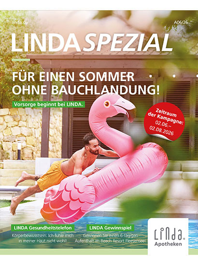 Cover der LINDA Spezial A im Juni zum Thema Vorsorge