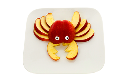 Apfel Krabbe