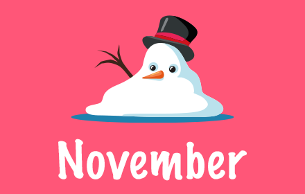 Piktogramm mit Schneemann