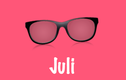 Bild einer Sonnenbrille für den Witz des Monats Juli 2026