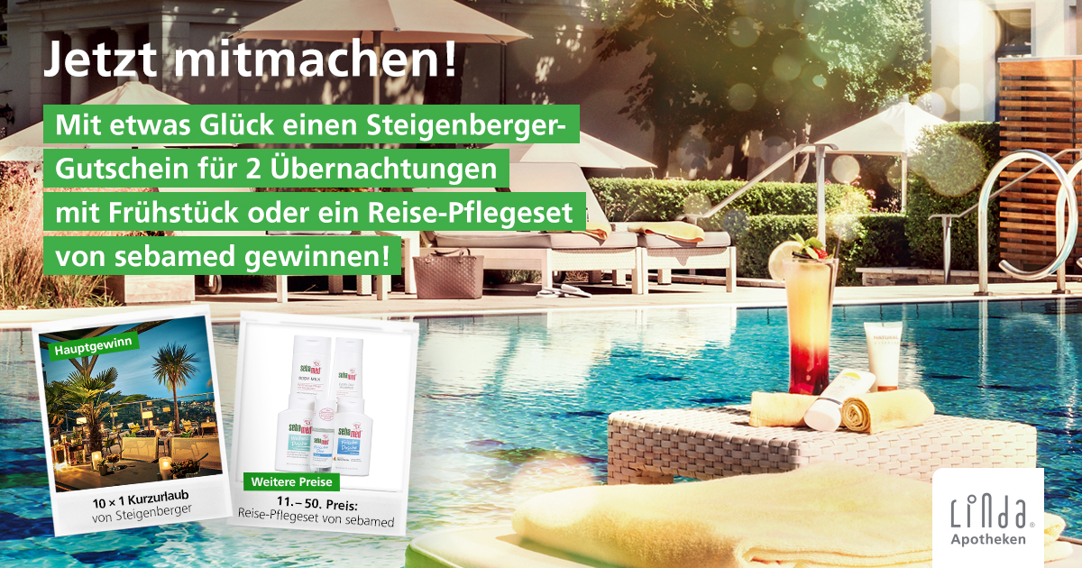 LINDA Apotheken Gewinnspiel LINDA Apotheken LINDA Apotheken Gewinnspiel LINDA Apotheken