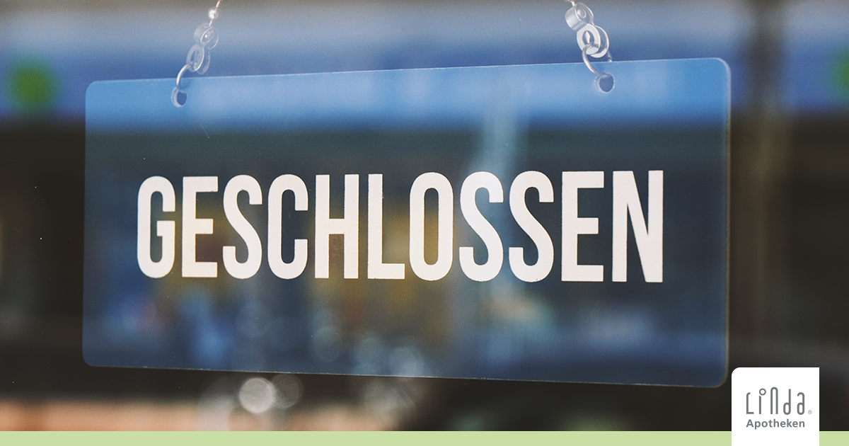 Schild mit der Aufschrift ‚geschlossen‘ in weißen Buchstaben